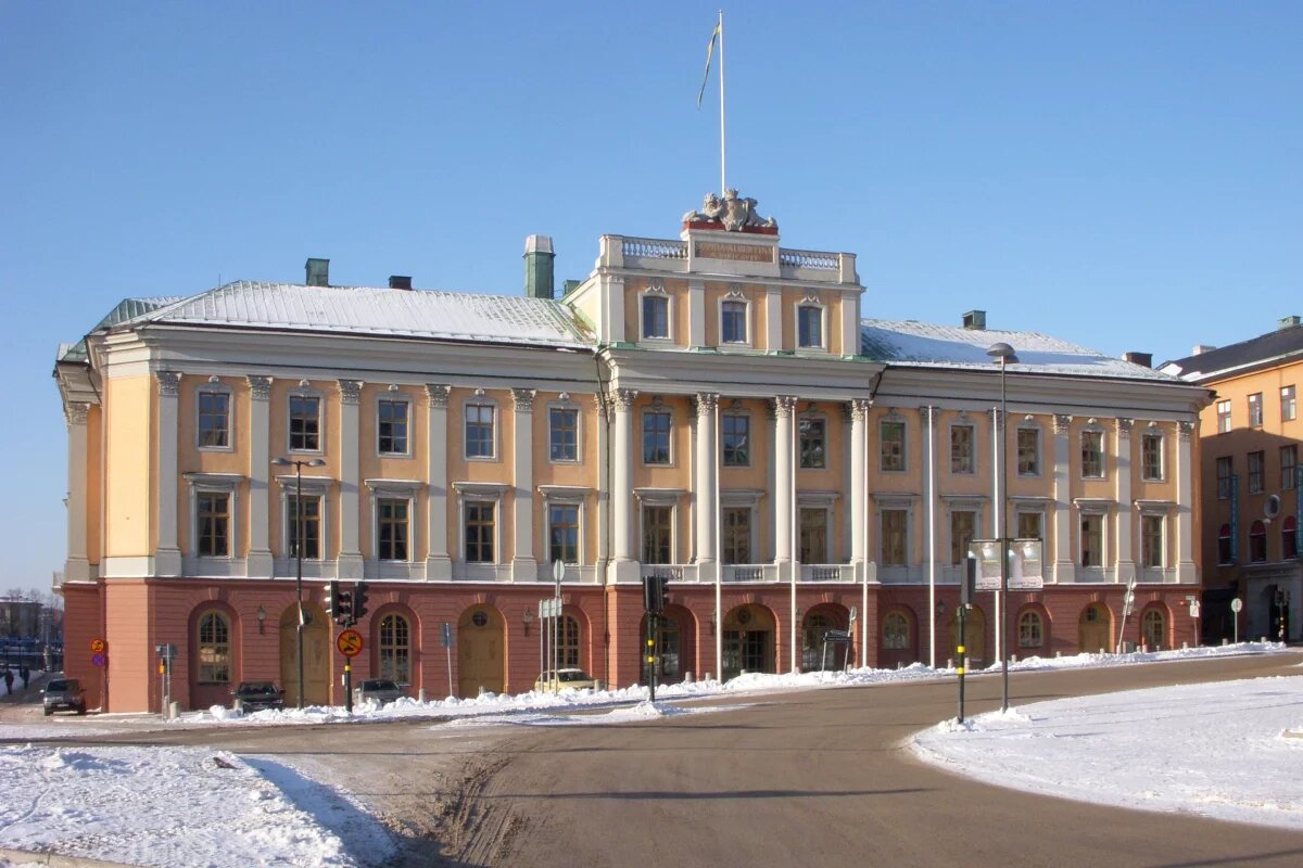 Arvfurstens palats i Stockholm, fasad mot öst Erbfürstenpalais (schwedisch Arvfurstens palats)