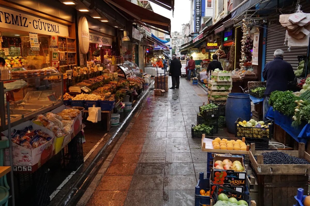 mkline55 Day 03 - 004 - Istanbul - Kadikoy Market 2 Markt in Kadikoy, Istanbul