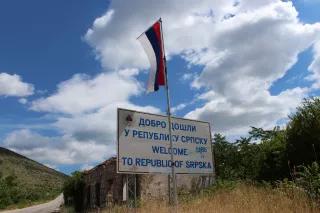 Grenze Republika Srpska Chancen nutzen, Einfluss ausbauen, Gefahren abwehren - Bild: Grenze zur Republika Srpska