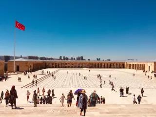 Menschen in Ankara