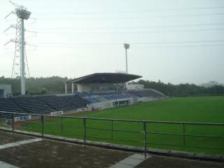 J-Village-Stadion in Hirono, Fukushima, Japan. J-Village-Stadion in Hirono, Fukushima, Japan.