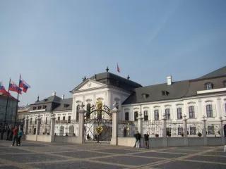 Bratislava - Palais Grassalkovich A political map of Slovakia - Palais Grassalkovich