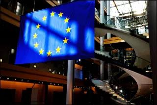 Europaflagge in Straßburg Spanien erwartet konkrete Vorschläge: Europaflagge in Straßburg