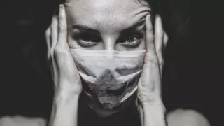 Woman with Mask
