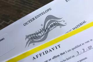 Briefwahlzettel USA Briefwahlzettel USA