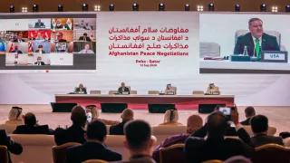 Intra-Afghan Negotiations / Secretary of State Mike Pompeo Opening Ceremony