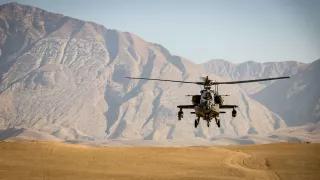 Apache helicopter in Afghanistan Apache helicopter
