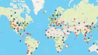 Geoengineering Map Interaktive Weltkarte zum Geoengineering