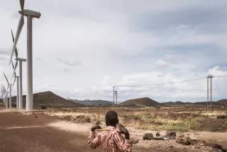 Lake Turkana Wind Power farm, northern Kenya Lake Turkana Wind Power farm, northern Kenya
