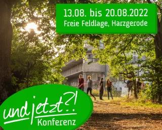 PLakat von undjetzt?!-Konferenz
