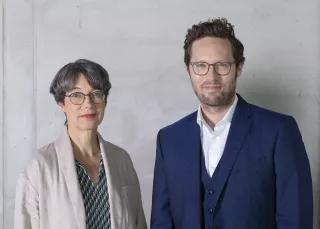 Prof. Dr. Imme Scholz und Jan Philipp Albrecht, Vorstand Heinrich-Böll-Stiftung