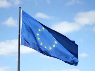 Europäische Flagge Die Flagge der Europäischen Union (EU)