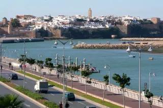 Die Altstadt von Rabat und Kasbah (Festung) am Bou-Regreg Altstadt von Rabat