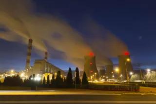 Europas größtes Braunkohlekraftwerk, Bełchatów in Polen Europas größtes Braunkohlekraftwerk, Bełchatów in Polen