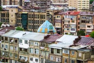 Blue Mosque in Yerevan, Armenia.