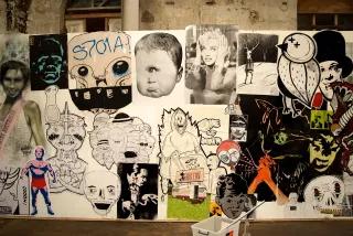 Collage Street art Collage Street art