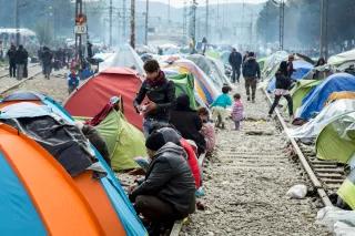 Flüchtlingscamp im griechischen Idomeni