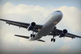 Flugzeug Fliegendes Flugzeug