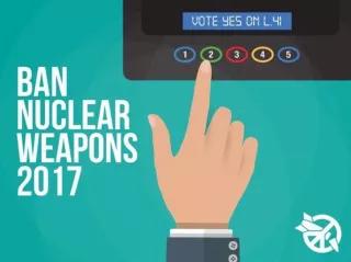 Vote Yes Im Jahr 2017 soll es Verhandlungen über ein Verbot von Atomwaffen geben