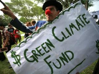 Green Climate Fund rally „Green Finance“ und Klimafinanzierung G20
