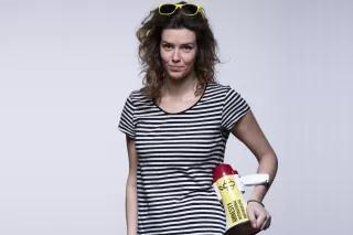 Amnesty International Hungary Woman with Megaphon, Amnesty International Hungary