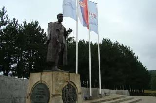 Denkmal für Draza Mihailovic in Ravna Gora Denkmal für Draza Mihailovic in Ravna Gora