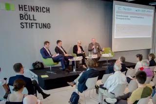 Panle "Verkehrswende – umweltfreundlich in Bewegung bleiben" Podium Verkehrswende