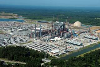 Kemper County Coal Gasification Plant Gasification plant under construction