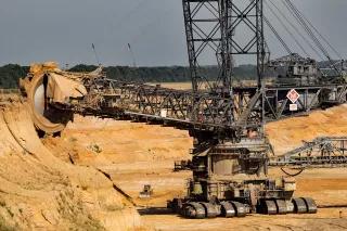Schaufelradbagger im Braunkohletagebau Garzweiler Schaufelradbagger im Braunkohletagebau Garzweiler