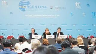 10. Dezember 2017, Buenos Aires, Argentinien Eröffnungspressekonferenz der WTO-Ministerkonferenz 2017