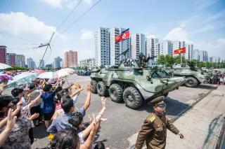 Parade of Tanks during the Voctory Day Celebrations in North Korea Parade of Tanks during the Voctory Day Celebrations in North Korea