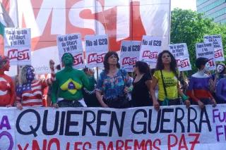 Protest beim G20-Gipfel in Argentinien Protest beim G20-Gipfel in Buenos Aires
