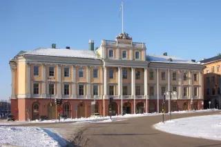 Arvfurstens palats i Stockholm, fasad mot öst Erbfürstenpalais (schwedisch Arvfurstens palats)