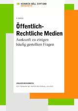 Cover: Öffentlich-rechtliche Medien