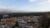 Aussicht über das palästinensische Jordantal mit Blick auf Jordanien Aussicht über das palästinensische Jordantal mit Blick auf Jordanien