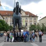 Gruppenfoto in Prag