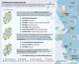 Infrastrukturatlas: Stromtrassen-Planung im Dialog Infrastrukturatlas: Infografik zum Planungsverfahren für den 5. Bauabschnitt einer Hochspannungs-Überlandleitung in Schleswig-Holstein.