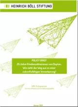 Cover: 25 Jahre Friedensabkommen von Dayton