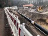 Fernwärme Offene Baustelle - Fernwärme
