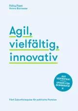 Text: 'Agil, vielfältig, innovativ'
