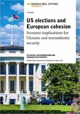 Cover: US elections and European cohesion Scenario implications for Ukraine and transatlantic security