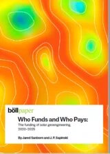 Cover: Who Funds and Who Pays: The funding of solar geoengineering, 2020–2025