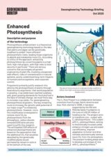 cover factsheet enhanced photosynthesis
