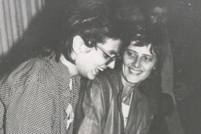 Lepa Mlađenović and Petra Kelly, 1985 Lepa Mlađenović and Petra Kelly, 1985