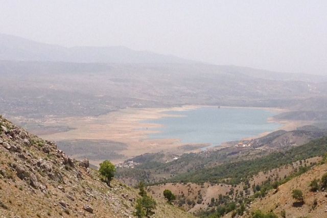 Qaraoun-Stausee Qaraoun-Stausee im Libanon