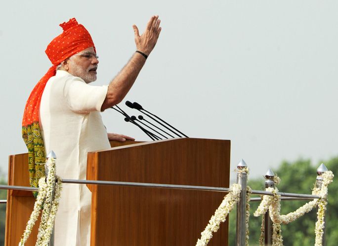 Indischer Premierminister Narendra Modi Indischer Premierminister Narendra Modi