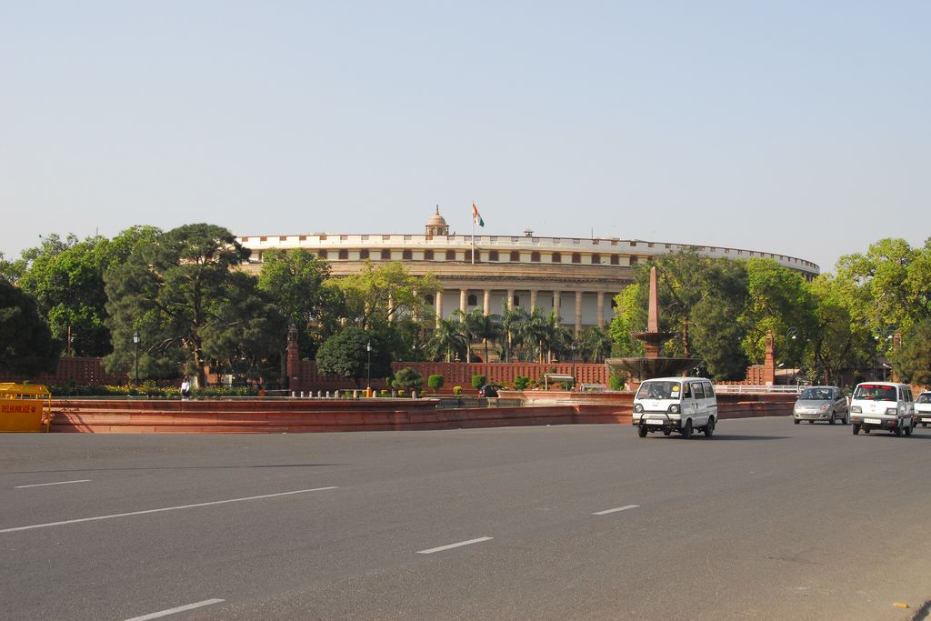 Indian Parliament in New Delhi Indian Parliament in New Delhi