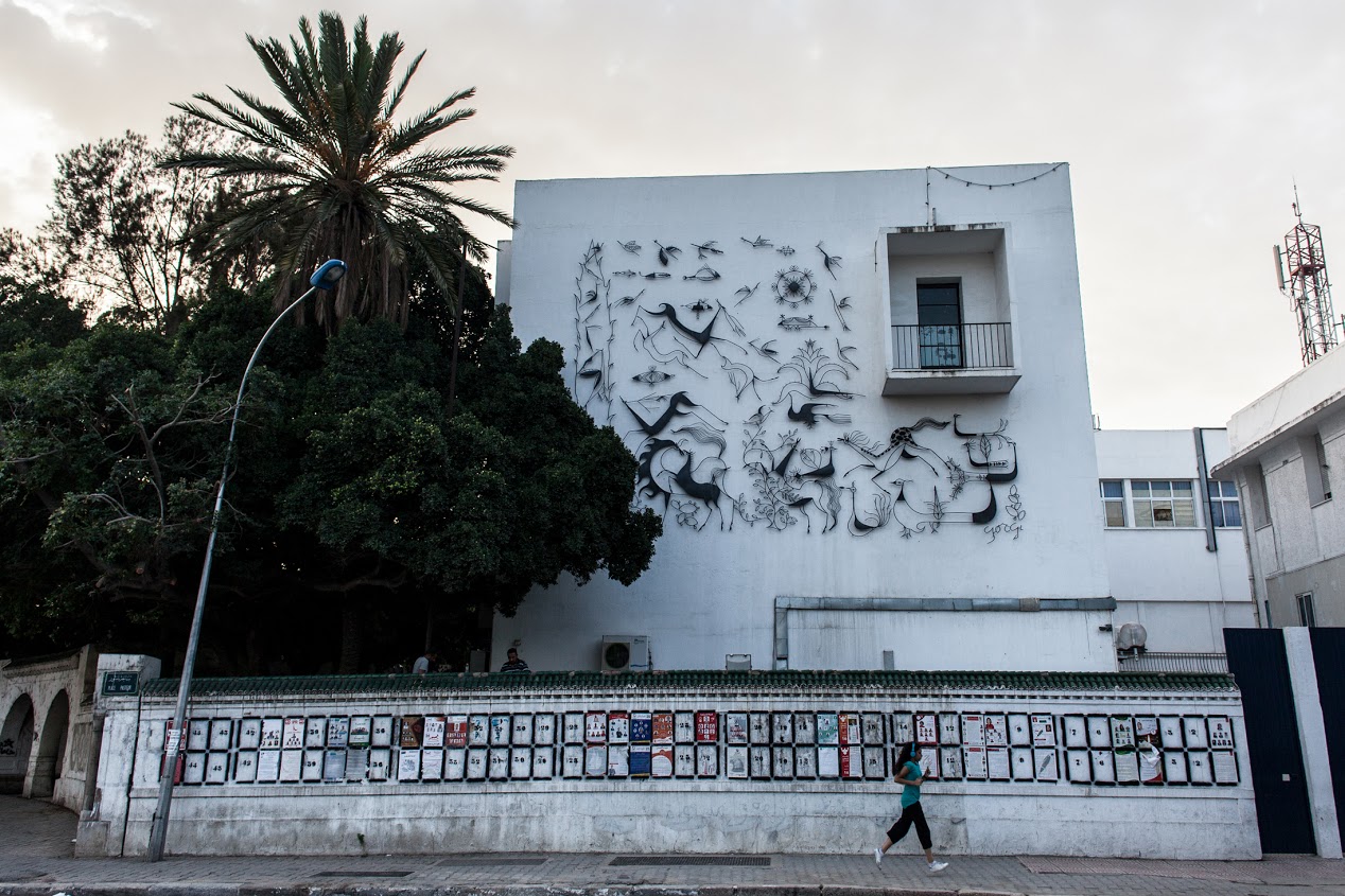 Wahlplakate in Tunis Wahlplakate in Tunis