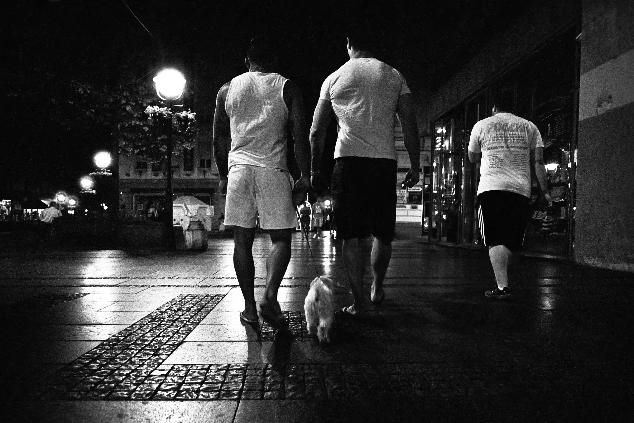 Straßenszene in Belgrad Straßenszene in Belgrad