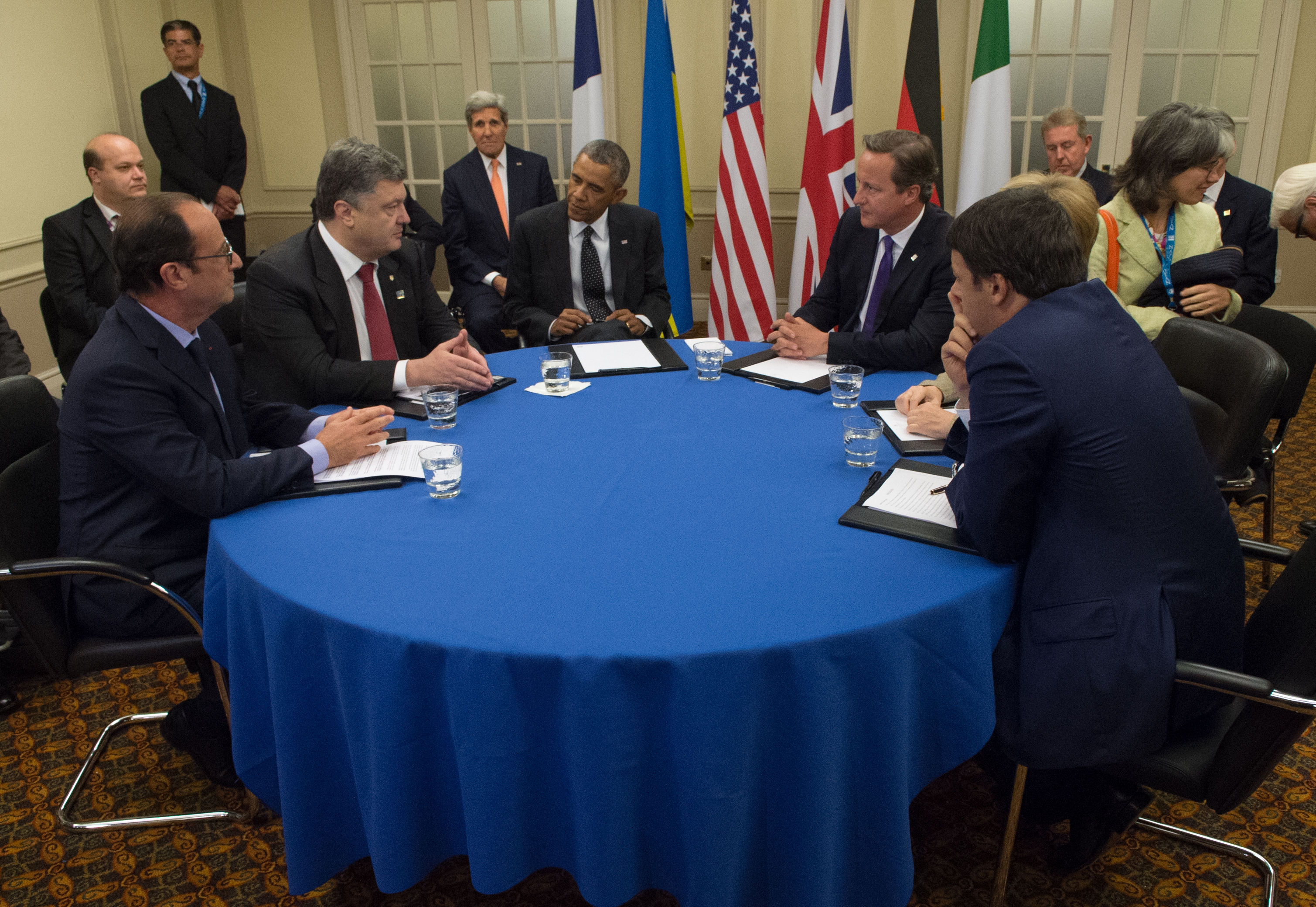 Der Nato-Gipfel in Newport, 4. September 2014 Der Nato-Gipfel in Newport, 4. September 2014